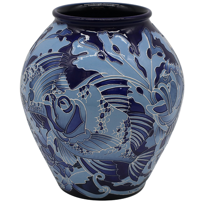 Fantastic Fish Blue - Vase